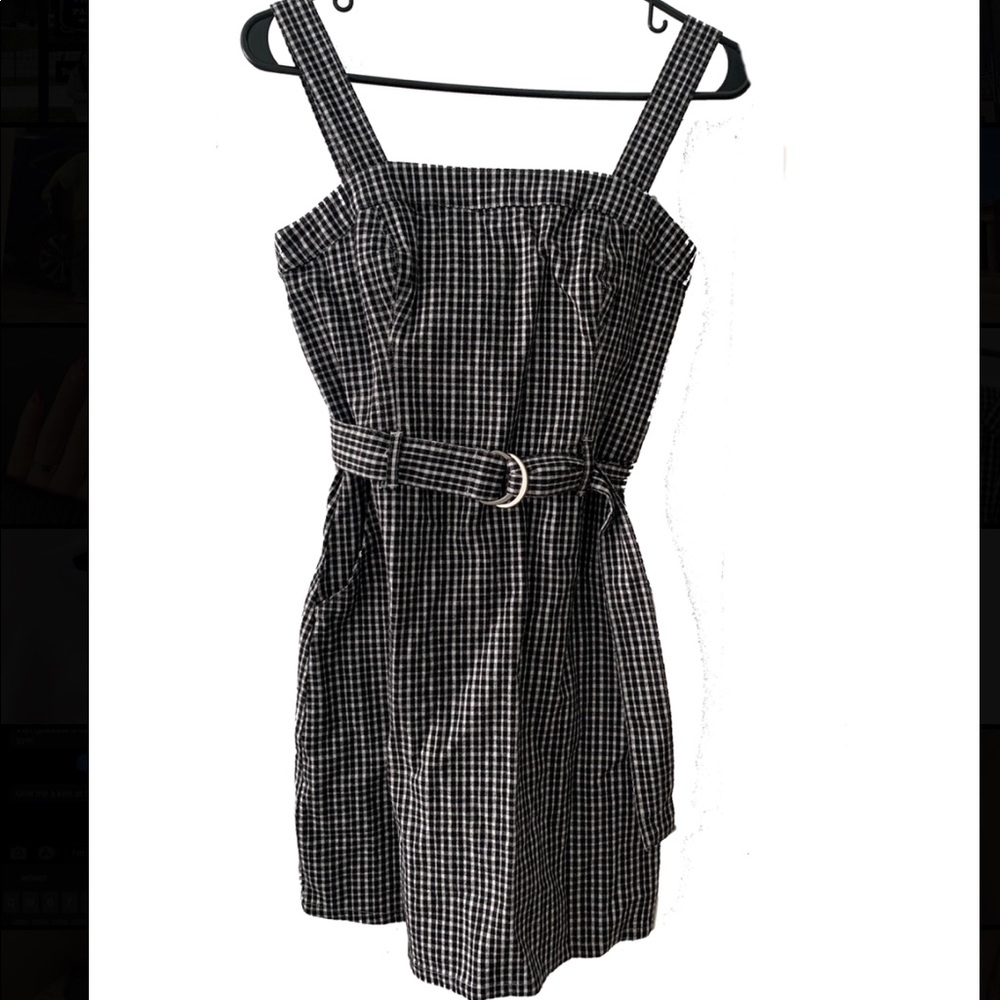 XS Gingham Hollister Dress
